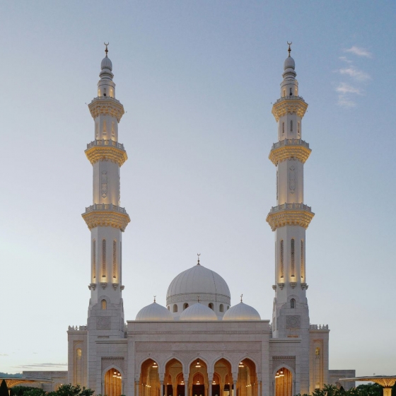 ホワイトモスク_マレーシアのタージ・マハル